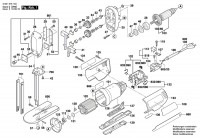 Bosch 0 601 575 143 GSG 300 Univ. Foam Rubber Cutter Spare Parts